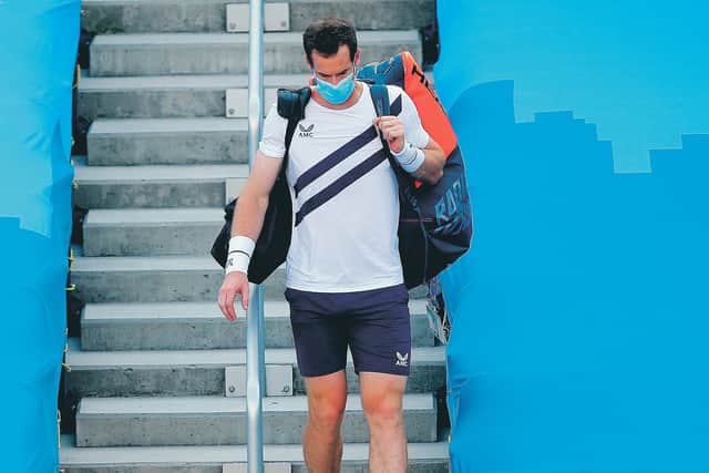 Andy Murray returns to the US Open on Tuesday, when he faces Yoshihito Nishioka, the world No.48 from Japan, in the first round. Picture: Matthew Stockman/Getty Images)