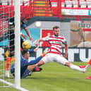 Ianis Hagi turns home the opener to set Rangers on their way to victory at Hamilton. Photograph: Jane Barlow/PA