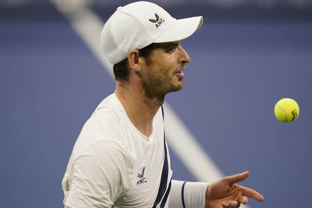 Andy Murray is itching to get started again as he prepares for his first grand slam event in almost two years. Picture: AP.