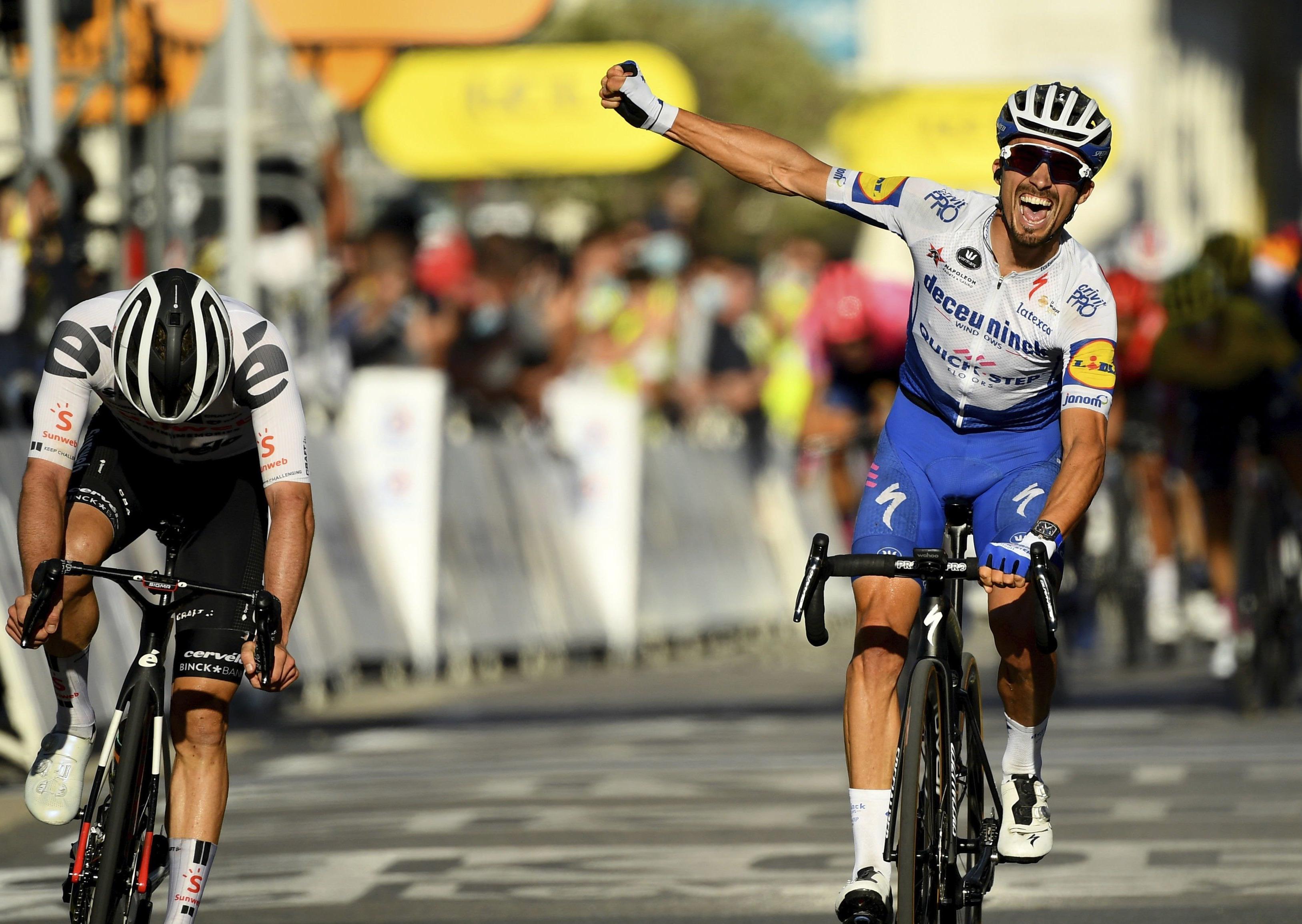 Julian Alaphilippe returns with show of brilliance in Tour de France