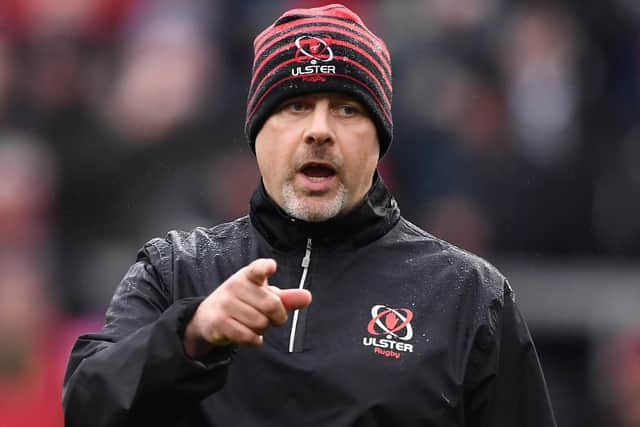 Ulster head coach Dan McFarland locked horns with Richard Cockerill in their playing days. Picture: Charles McQuillan/Getty Images