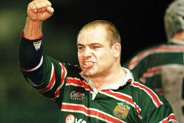 Richard Cockerill in his pomp with Leicester. Picture: Jamie McDonald/ALLSPORT