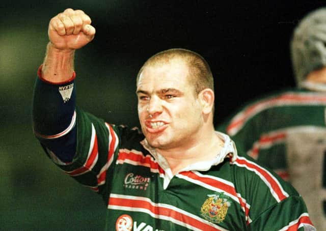 Richard Cockerill in his pomp with Leicester. Picture: Jamie McDonald/ALLSPORT
