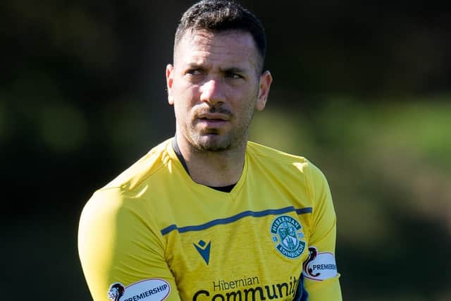 Hibernian's Ofir Marciano has been in impressive form so far this season