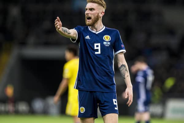Oli McBurnie insists he remains committed to Scotland. Picture: SNS