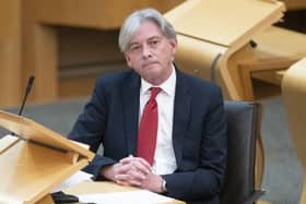 A recent poll showed nearly 60 per cent of the public had no opinion about Richard Leonard (Picture: Jane Barlow/PA Wire)