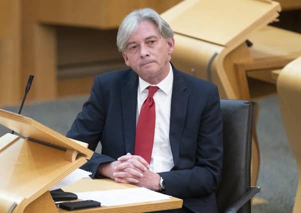 A recent poll showed nearly 60 per cent of the public had no opinion about Richard Leonard (Picture: Jane Barlow/PA Wire)