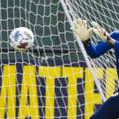 Rangers keeper Jon McLaughlin during a Scotland training session at the Oriam. Picture: Alan Harvey / SNS