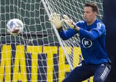 Rangers keeper Jon McLaughlin during a Scotland training session at the Oriam. Picture: Alan Harvey / SNS