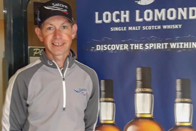 Ross Cameron is in pole position at the Loch Lomond Whiskies Scottish PGA.