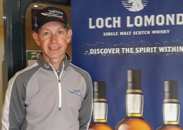 Ross Cameron is in pole position at the Loch Lomond Whiskies Scottish PGA.