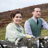 Helen Alderson (played by Rachel Shenton) and James Herriott (played by Nicholas Ralph)