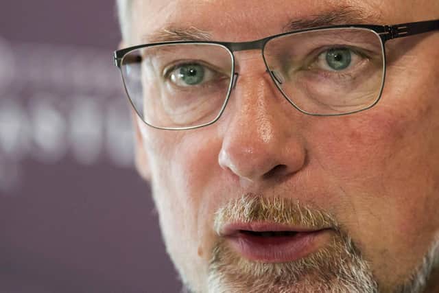 Craig Levein can't believe his 4-6-0 formation is still being analysed ten years on. Picture: Bruce White/SNS Group