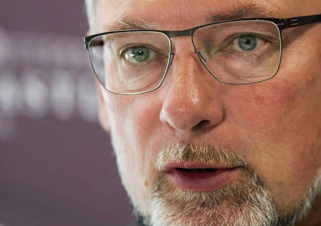 Craig Levein can't believe his 4-6-0 formation is still being analysed ten years on. Picture: Bruce White/SNS Group