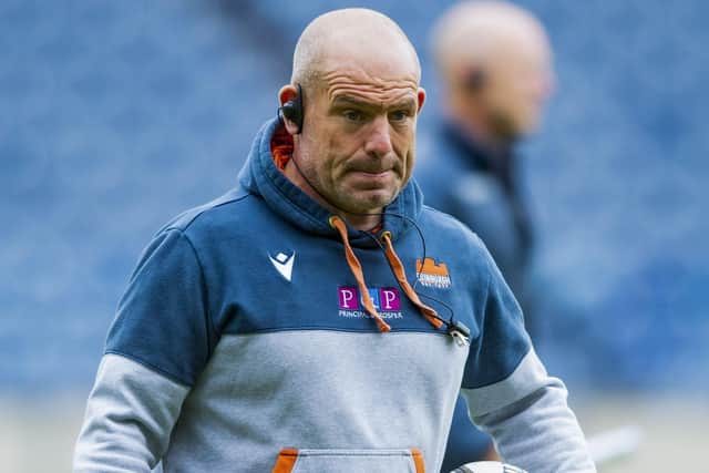 Edinburgh head coach Richard Cockerill 'hired and fired' Frank Murphy. Picture: Mark Scates/SNS
