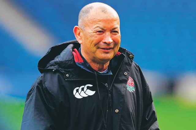 Eddie Jones wants England players to dominate the Lions.  Photograph: AFP via Getty