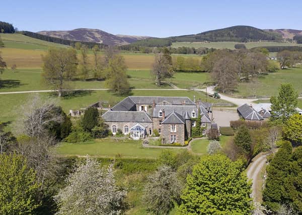 The Stobo Estate is centred on the Home Farm. It is a well-balanced and attractive agricultural, residential, sporting and forestry estate, in about 1,363 acres.