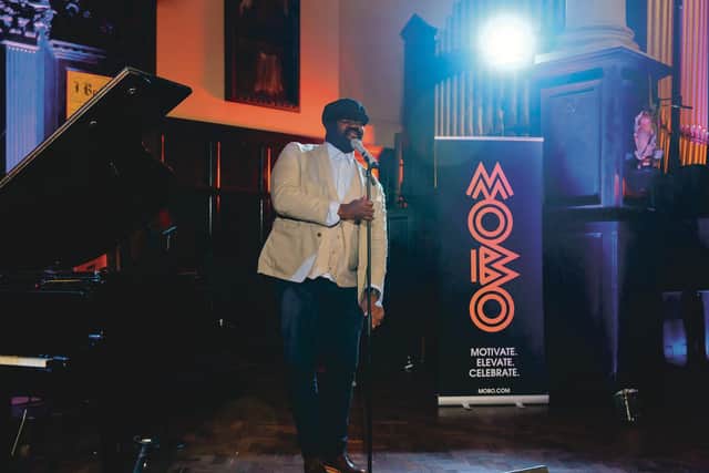Porter singing at the MOBO Awards, London, 2017. (Picture: Joe Maher/Getty Images)