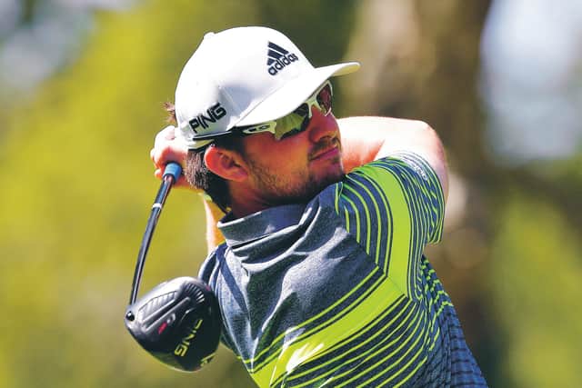 Connor Syme is in a share of eighth place. Picture: Octavio Passos/Getty Images