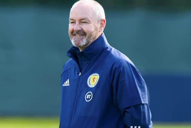 Scotland manager Steve Clarke has revealed he will make at least three changes to the team that drew with Israel. Picture: Alan Harvey/SNS