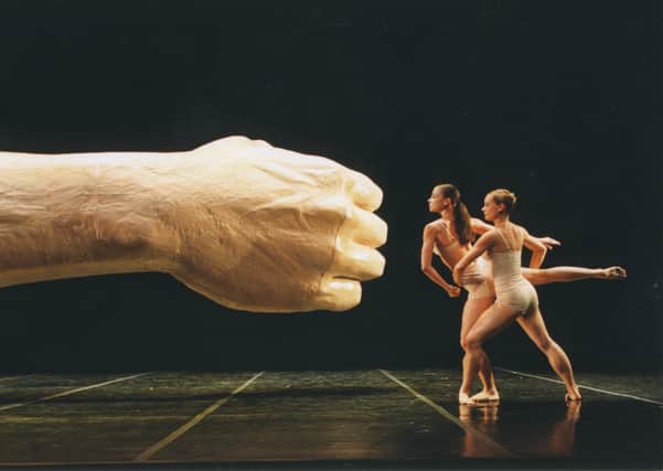Lorena Randi and Victoria Insole in Before and After The Fall. The
V&A Dundee will next year show the first ever major exhibition on Michael Clark, the ground-breaking Scottish dancer and choreographer