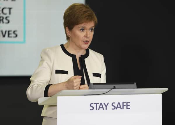 Nicola Sturgeon, like Conservative Health Secretary Matt Hancock, is concerned about rising numbers of Covid-19 cases