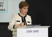 Nicola Sturgeon, like Conservative Health Secretary Matt Hancock, is concerned about rising numbers of Covid-19 cases