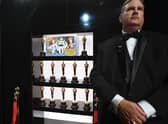Oscars statuettes are on display backstage during the 92nd Annual Academy Awards at the Dolby Theatre. Picture: Richard Harbaugh - Handout/A.M.P.A.S. via Getty Images