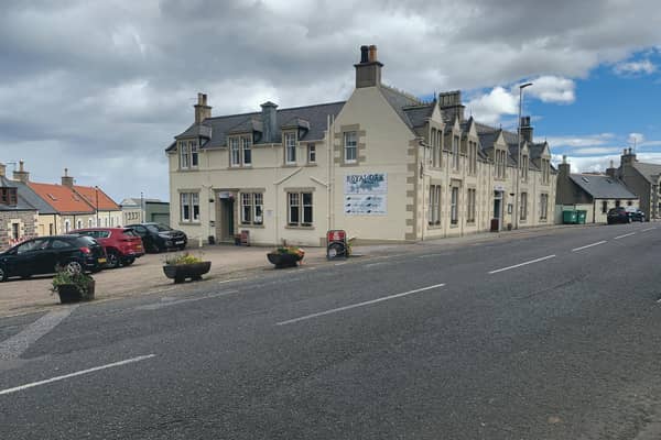 The Royal Oak in Cullen, the Aberdeenshire village famous for fish soup (Cullen skink) and ice-cream, is a family-run hotel seeking to make its mark as a foodie destination. 
Fishing cottages nestled around the hotel and the wide sandy bay make this one of the most picturesque of the villages in the area.