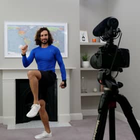 Introducing PE with Joe Wicks enabled the young people to try something new together and was a positive way to start the day (Picture: The Body Coach via Getty Images)