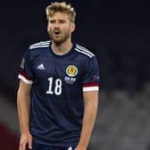 Stuart Armstrong returned from international duty with a quad injury. Picture: SNS