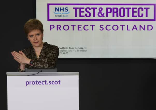 Nicola Sturgeon announced the measures yesterday