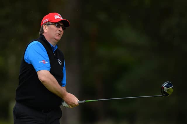 Charles Dernie travelled thousands of miles by car in the early years of the European Tour. Picture: Mark Runnacles/Getty Images