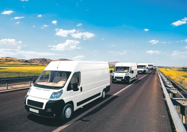 The growing number of commercial vehicles hints at progress. Picture: Getty/iStockphoto