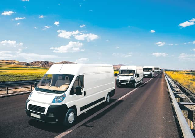 The growing number of commercial vehicles hints at progress. Picture: Getty/iStockphoto