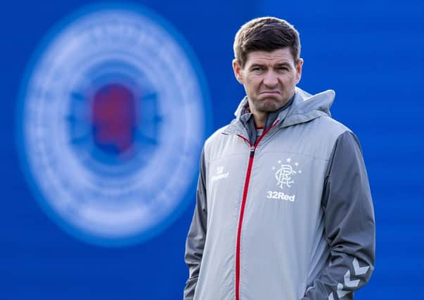 Steven Gerrard is under pressure to bring some silverware to Rangers. Picture: Craig Williamson/SNS
