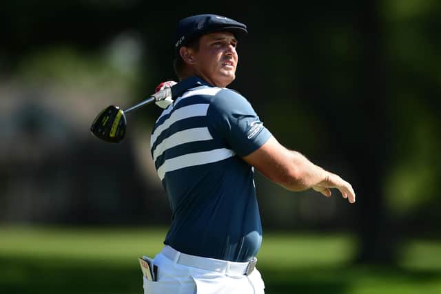 Bryson DeChambeau has been overpowering courses in America with his long-hitting. Picture: Stacy Revere/Getty