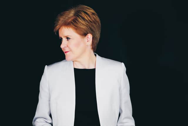Nicola Sturgeon talks about turning 50, women's greatest taboo and 
the UK border. Picture: Jane Barlow/Getty