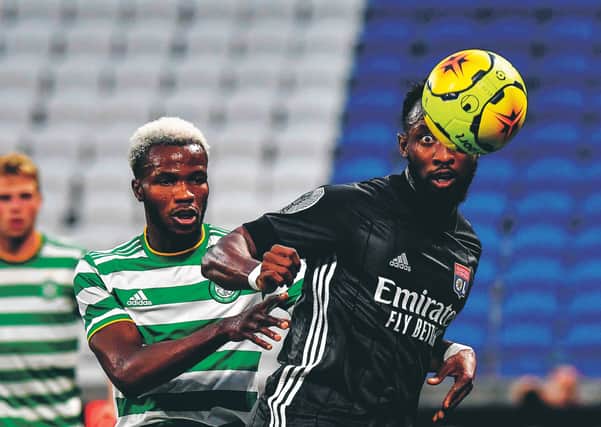 Moussa Dembele took only four minutes to score against his former club. Picture: Jeff Pachoud/AFP/Getty
