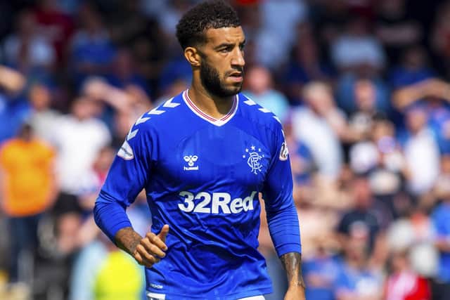 Connor Goldson posted a photograph of himself taking a knee. Picture: SNS.