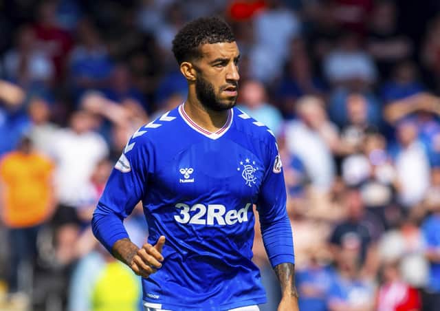 Connor Goldson posted a photograph of himself taking a knee. Picture: SNS.