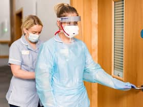 One of the hardest and most emotional challenges Marie Curie staff have faced during the pandemic has been managing the visits of relatives and friends to inpatients in their hospices