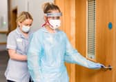 One of the hardest and most emotional challenges Marie Curie staff have faced during the pandemic has been managing the visits of relatives and friends to inpatients in their hospices