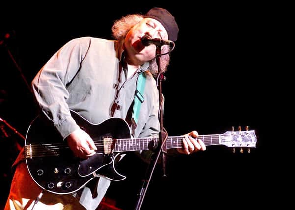 Peter Green performs with his Spliniter Group at the Playhouse Theatre in Edinburgh in 2000