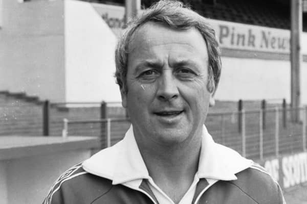 Pat Quinn pictured in 1981 during his time coaching at Hibs