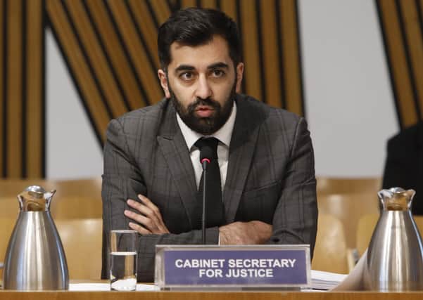 Justice Secretary Humza Yousaf has a big decision to make over the Hate Crime Bill (Picture: Andrew Cowan/Scottish Parliament/PA Wire).