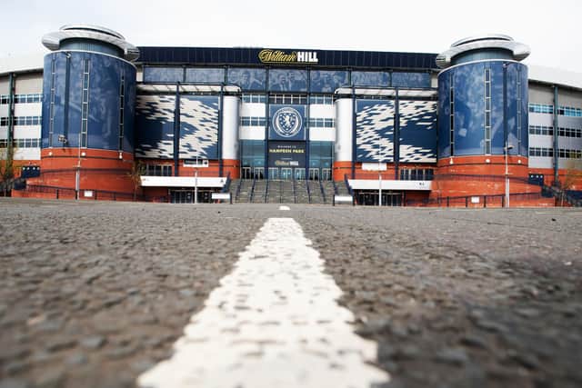 Hampden would usually have been the host venue for this week's SPFL and SFA agms but they were instead held by video conference due to the current rules on gatherings. Picture: Craig Williamson/SNS
