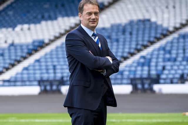 SFA chief executive Ian Maxwell has warned that the cost of an empty Hampden will be borne by the clubs. Picture: SNS