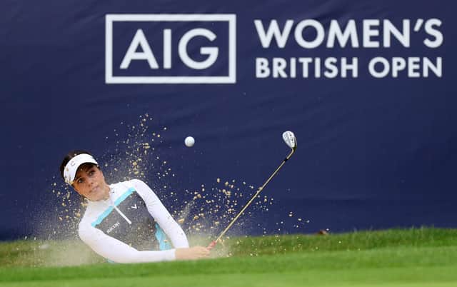 Georgia Hall has welcomed the news that AIG have extended their title sponsorship of the Women's Open. Picture: Richard Heathcote/Getty Images
