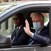 EU chief Brexit negotiator Michel Barnier wears a face mask as a precaution against the spread of coronavirus. Picture: Justin Tallis/AFP via Getty Images